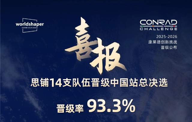 喜报 | 14支队伍晋级！思铺学子在康莱德中国站总决选舞台上继续大放异彩！